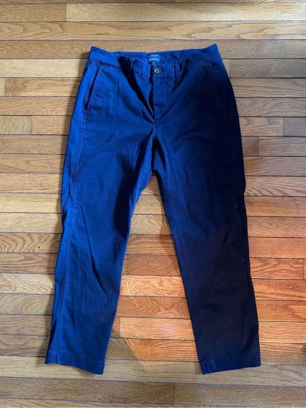 Women’s J Crew High Rise Navy Chino Pants